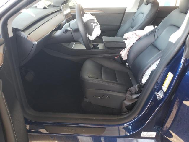 7SAYGDEE7PF858087 - 2023 TESLA MODEL Y أزرق صورة 7