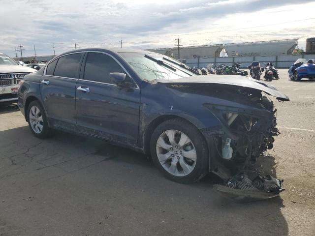 1HGCP36888A008104 - 2008 HONDA ACCORD EXL BLUE photo 4