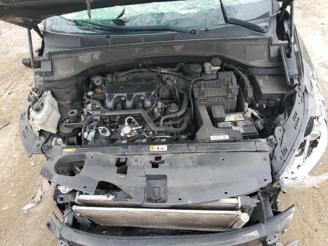 KM8SM4HF6HU213046 - 2017 HYUNDAI SANTA FE SE GRAY photo 11