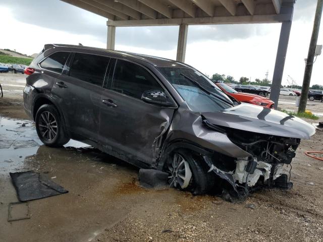 5TDKZRFH3KS556626 - 2019 TOYOTA HIGHLANDER SE 石墨色 照片 4