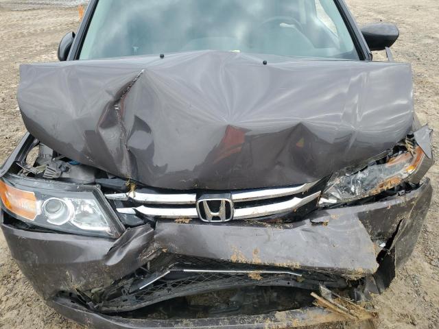 5FNRL5H6XGB068855 - 2016 HONDA ODYSSEY EXL GRAY photo 12
