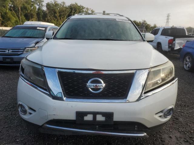 5N1AR2MM5FC637813 - 2015 NISSAN PATHFINDER S WHITE photo 5