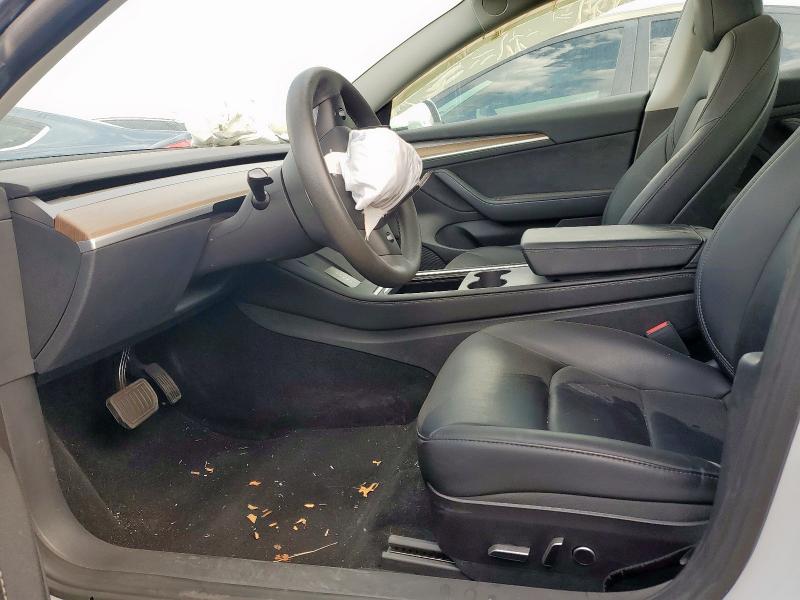 5YJ3E1EA7PF463951 - 2023 TESLA MODEL 3 WHITE photo 7