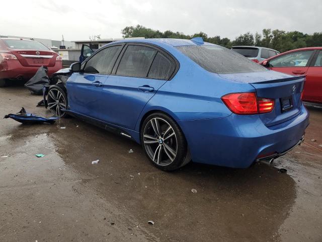 WBA3A9G59FNS66741 - 2015 BMW 335 I BLUE photo 2