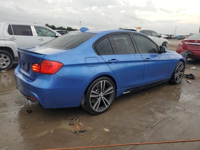 WBA3A9G59FNS66741 - 2015 BMW 335 I BLUE photo 3