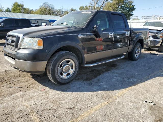 1FTPW12595KE75895 - 2005 FORD F150 SUPERCREW BLACK photo 1