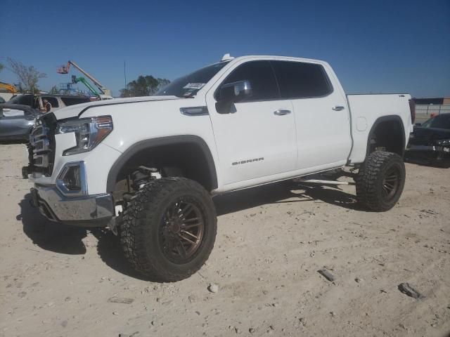 3GTU9DEDXMG248767 - 2021 GMC SIERRA K1500 SLT WHITE photo 1