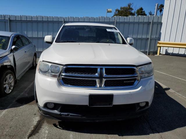 1D4RD4GG9BC725087 - 2011 DODGE DURANGO CREW WHITE photo 5