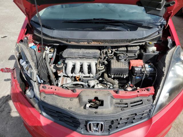 JHMGE8H56CC019796 - 2012 HONDA FIT SPORT RED photo 11