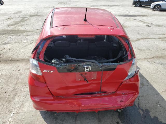 JHMGE8H56CC019796 - 2012 HONDA FIT SPORT RED photo 6