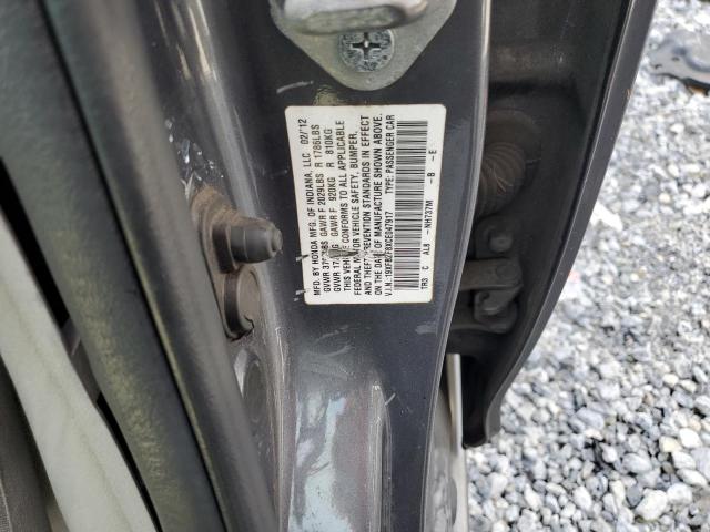 19XFB2F8XCE047917 - 2012 HONDA CIVIC EX Boz foto 12