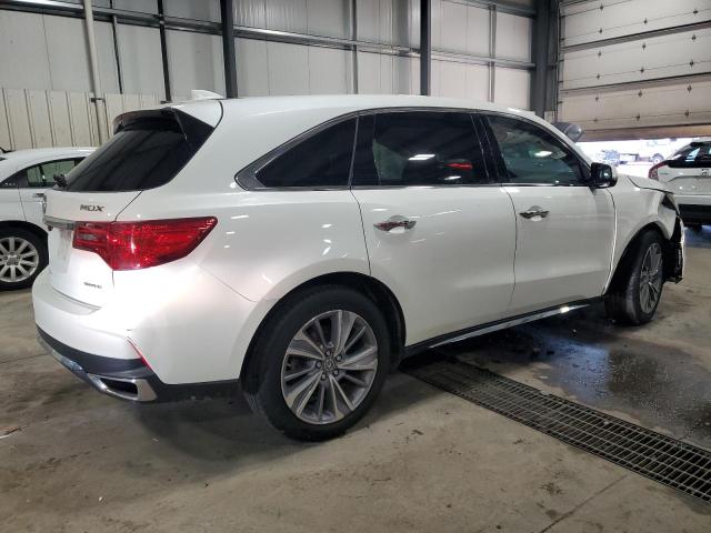 5J8YD4H58HL004081 - 2017 ACURA MDX TECHNOLOGY WHITE photo 3