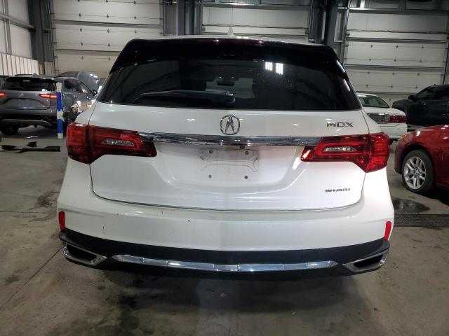 5J8YD4H58HL004081 - 2017 ACURA MDX TECHNOLOGY WHITE photo 6