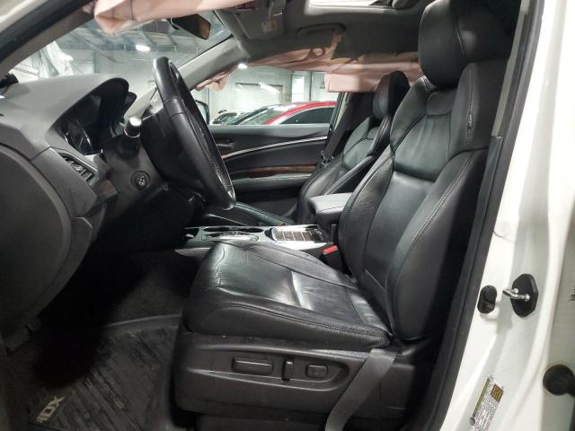 5J8YD4H58HL004081 - 2017 ACURA MDX TECHNOLOGY WHITE photo 7