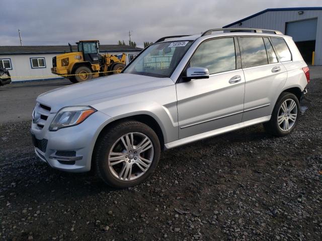 WDCGG8JB9EG288702 - 2014 MERCEDES-BENZ GLK 350 4MATIC SILVER photo 1