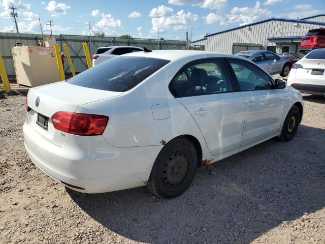 3VWD17AJ6EM417378 - 2014 VOLKSWAGEN JETTA SE WHITE photo 3