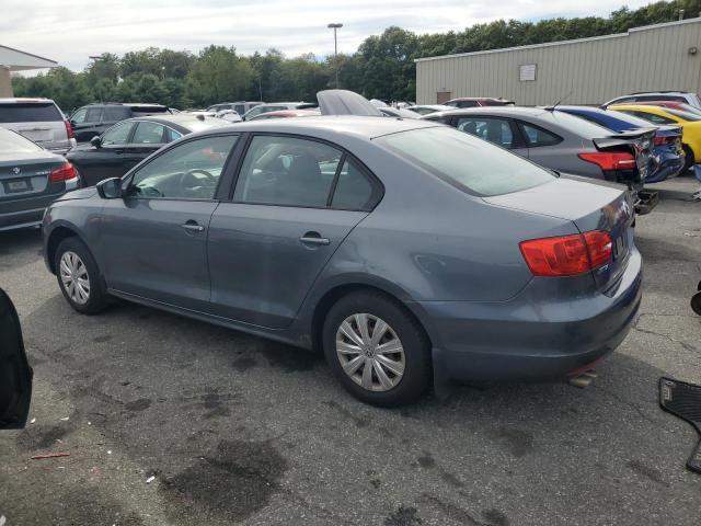3VW1K7AJ1CM376204 - 2012 VOLKSWAGEN JETTA BASE GRAY photo 2