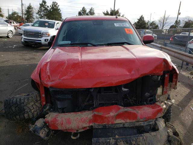 3GCEK13M17G514000 - 2007 CHEVROLET SILVERADO K1500 CREW CAB RED photo 5