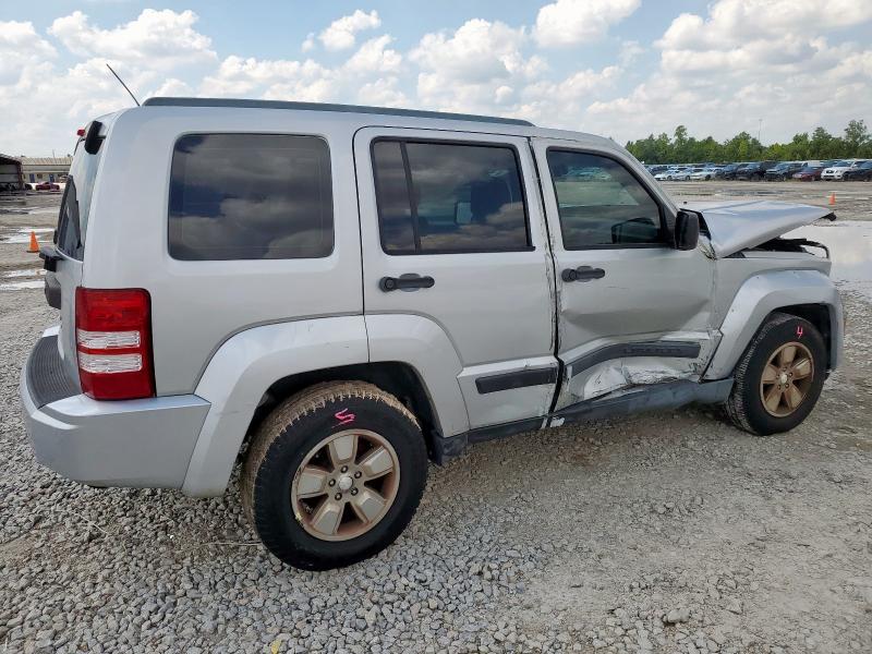 1C4PJLAK3CW144771 - 2012 JEEP LIBERTY SPORT SILVER photo 3