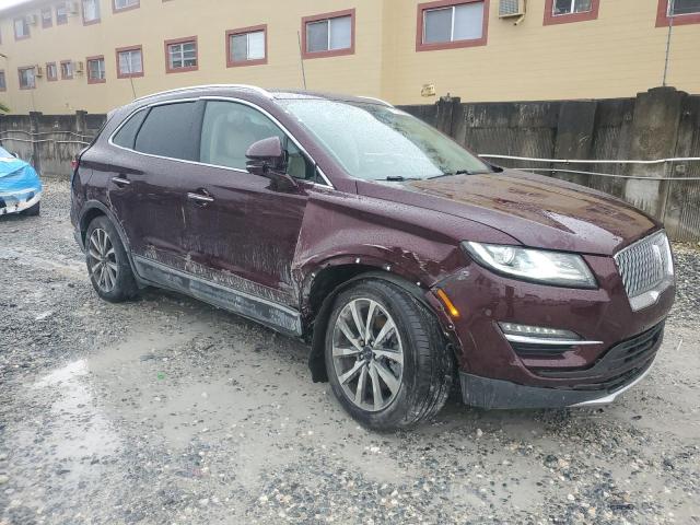5LMCJ3D97KUL09599 - 2019 LINCOLN MKC RESERVE Марун фото 4