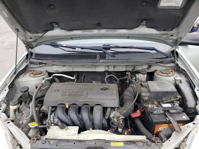 2T1KR32EX4C241553 - 2004 TOYOTA COROLLA MA XR SILVER photo 11