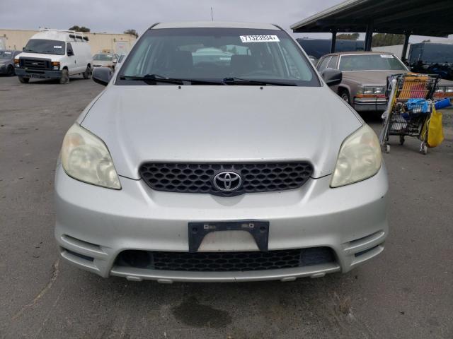 2T1KR32EX4C241553 - 2004 TOYOTA COROLLA MA XR SILVER photo 5