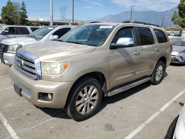 5TDZY68A68S002358 - 2008 TOYOTA SEQUOIA LIMITED TAN photo 1