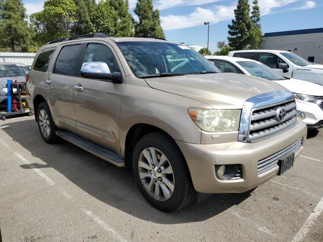 5TDZY68A68S002358 - 2008 TOYOTA SEQUOIA LIMITED TAN photo 4