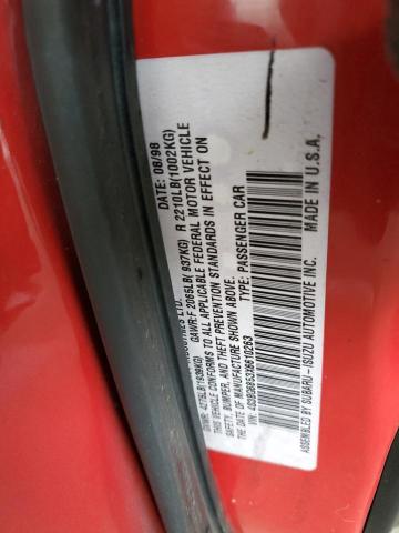 4S3BG6853X6610263 - 1999 SUBARU LEGACY OUTBACK Qırmızı foto 12