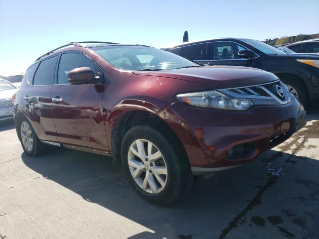 JN8AZ1MW4BW174849 - 2011 NISSAN MURANO S BURGUNDY photo 4