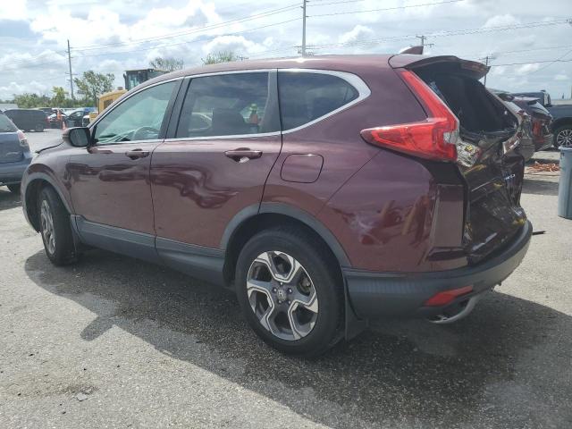 7FARW2H54JE043586 - 2018 HONDA CR-V EX 红色 照片 2