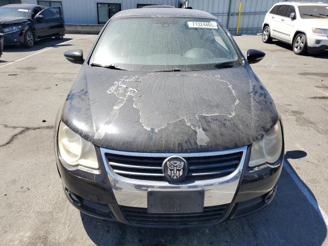 WVWFA71F39V015496 - 2009 VOLKSWAGEN EOS LUX შავი ფოტო 5