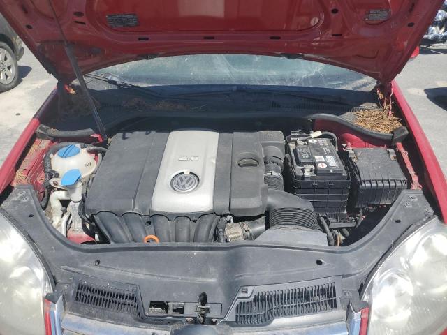 3VWKZ71KX9M274627 - 2009 VOLKSWAGEN JETTA S წითელი ფოტო 11