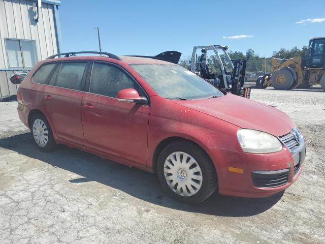 3VWKZ71KX9M274627 - 2009 VOLKSWAGEN JETTA S წითელი ფოტო 4