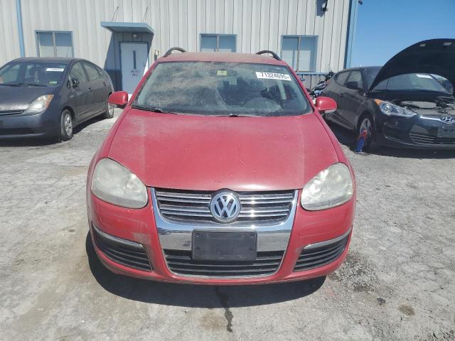 3VWKZ71KX9M274627 - 2009 VOLKSWAGEN JETTA S წითელი ფოტო 5