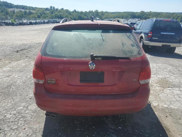 3VWKZ71KX9M274627 - 2009 VOLKSWAGEN JETTA S წითელი ფოტო 6