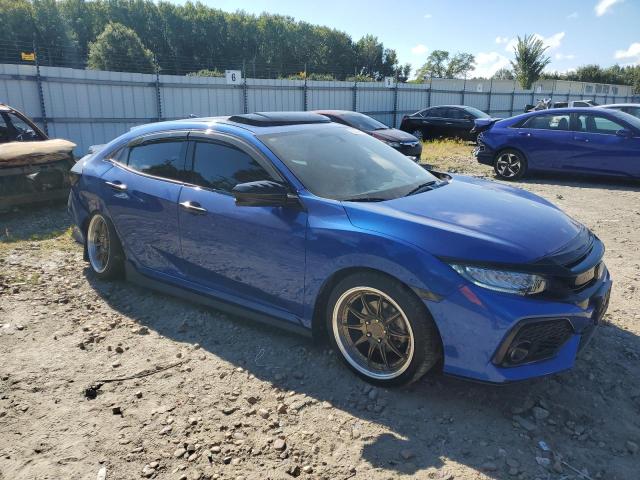 SHHFK7H58JU213213 - 2018 HONDA CIVIC EX BLUE photo 4