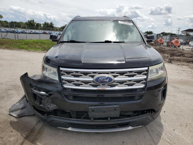 1FM5K7D85JGA76987 - 2018 FORD EXPLORER XLT Noir photo 5