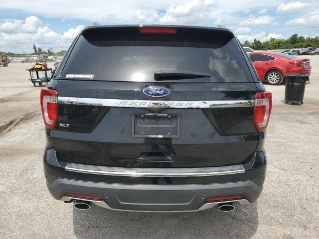 1FM5K7D85JGA76987 - 2018 FORD EXPLORER XLT Noir photo 6