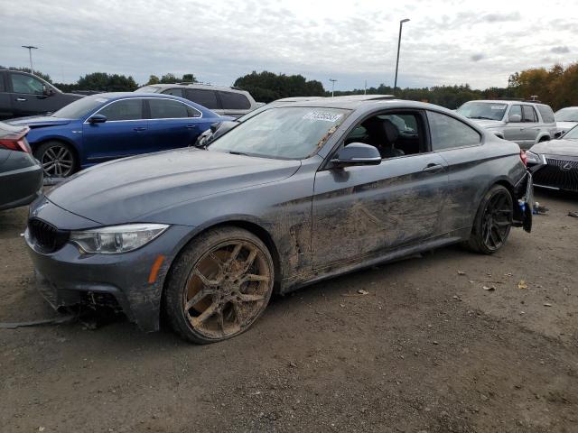 WBA3R5C59EK188355 - 2014 BMW 435 XI GRAY photo 1