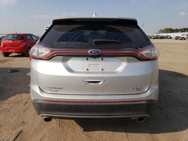 2FMPK4J8XJBB78062 - 2018 FORD EDGE SEL SILVER photo 6