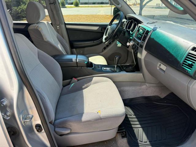 JTEBT14R150053985 - 2005 TOYOTA 4RUNNER SR5 SILVER photo 5