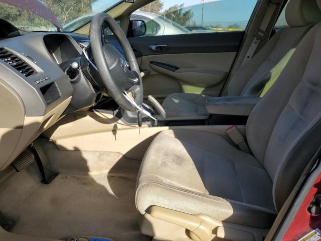 1HGFA16526L056420 - 2006 HONDA CIVIC LX BURGUNDY photo 7