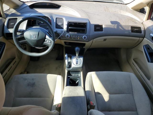 1HGFA16526L056420 - 2006 HONDA CIVIC LX BURGUNDY photo 8