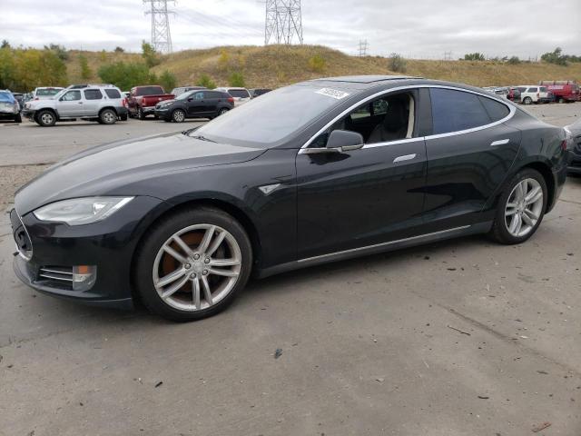 5YJSA1CN8DFP20074 - 2013 TESLA MODEL S Սև լուսանկար 1