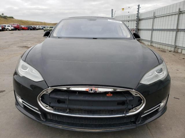 5YJSA1CN8DFP20074 - 2013 TESLA MODEL S Սև լուսանկար 5