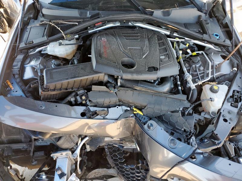 ZARFAECN1J7583432 - 2018 ALFA ROMEO GIULIA TI Szary zdjęcie 11