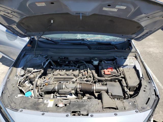 1HGCV1F39NA069472 - 2022 HONDA ACCORD SPORT ნაცრისფერი ფოტო 11