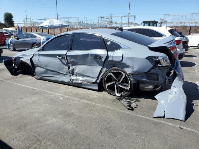 1HGCV1F39NA069472 - 2022 HONDA ACCORD SPORT ნაცრისფერი ფოტო 2