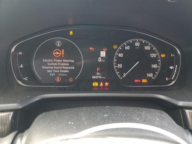 1HGCV1F39NA069472 - 2022 HONDA ACCORD SPORT ნაცრისფერი ფოტო 9